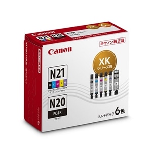 Canon（キヤノン） インクカートリッジ｜XKI-N21+N20/6MP｜[通販 