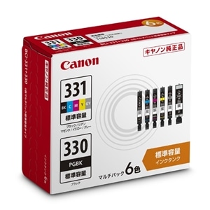 Canon（キヤノン） インクカートリッジ 6色マルチパック［標準容量