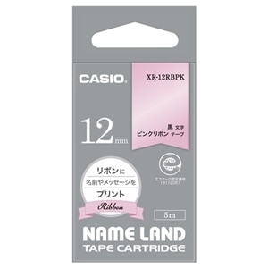 カシオ計算機 ネームランドテープ リボンテープ（ピンクリボン