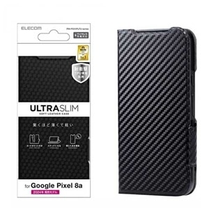 エレコム Google Pixel 8a ソフトレザーケース 薄型 磁石付|PM エレコム Google Pixel 8a ソフトレザーケース 薄型 磁石付|PM