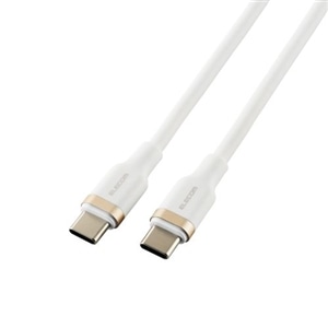 GR USB2.0P[u(USB Type-C - USB Type-C/100WΉ/Ȃ߂炩) MPA-CC5PSSA20WH