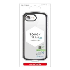 GR iPhone 16e TOUGH SLIM LITE P[X t[J[ ^XebJ[t PM-A25STSLFCBK