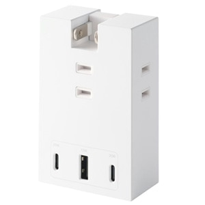 GR RZg}USB^bv(20W/A×1+C×2) T-U07-3AC2WH