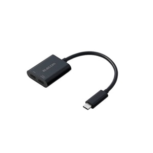 �G���R��&nbsp;USB Type-C(TM)�ϊ��A�_�v�^�[ 2�|�[�g/PD�[�d�t��&nbsp;AD-C2CPD100BK