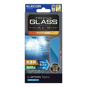 �G���R��&nbsp;arrows Alpha�p �K���X�t�B����&nbsp;PM-F251FLGGBL