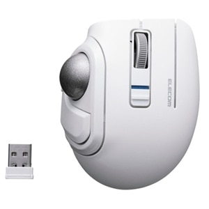 ELECOM bitra トラックボール 白 M-MT1MRSWH エレコム トラックボールマウス bitra（ビトラ）｜M-MT1MRSWH｜[通販