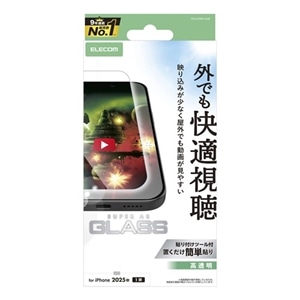 �G���R��&nbsp;iPhone Air�p �K���X�t�B����&nbsp;PM-A25BFLGAR