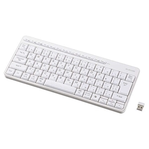 �G���R��&nbsp;2.4GHz�É��~�j�L�[�{�[�h&nbsp;TK-QT11MDMWH