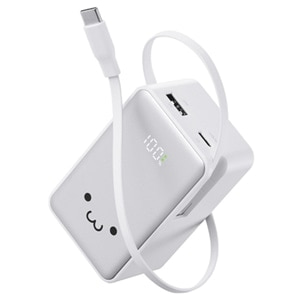 �G���R��&nbsp;������莮�P�[�u����̌^���o�C���o�b�e���[(10000mAh/22.5W)&nbsp;DE-C80L-10000WF