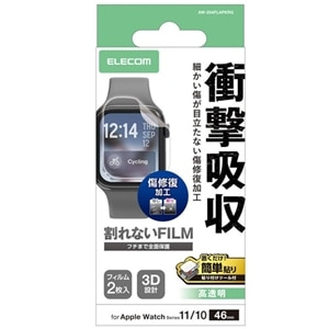 �G���R��&nbsp;Apple Watch Series 11/Apple Watch Series 10 [46mm]�p�t���J�o�[�t�B����&nbsp;AW-25AFLAPKRG