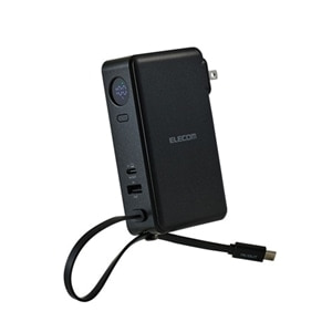 �G���R��&nbsp;AC�[�d��EUSB Type-C�P�[�u����̃��o�C���o�b�e���[&nbsp;DE-AC16-10000BK