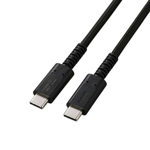 �G���R��&nbsp;���񂵂�[�d��p�P�[�u��(USB-C(TM) - USB-C/240W/���ϋv)&nbsp;USB-CCFCPS10BK