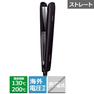 Panasonic EH-HS0J-K BLACK ナノケア ヘアアイロン