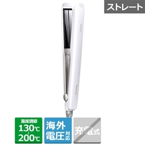 【新品・未使用】ヘアアイロン　Panasonic EH-HS0J 白色