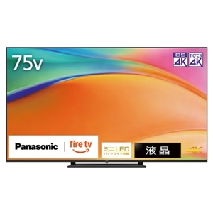 Panasonicipi\jbNj 75V^@4K`[i[ter@VIERAirGj W95BiFire TVj TV-75W95B