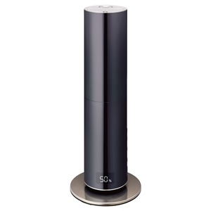 【ドウシシャ】 クレベリンLED搭載ハイブリット加湿器 BK KMHV-701C BK