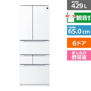 SHARP（シャープ） 6ドア プラズマクラスター冷蔵庫 FiT63シリーズ｜SJ
