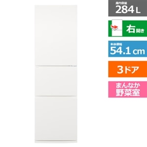 未使用に近い　Panasonic ホワイト 3ドア冷蔵庫 Panasonic（パナソニック） 3ドア冷蔵庫｜NR-C28BC3-W｜[通販]ケーズデンキ