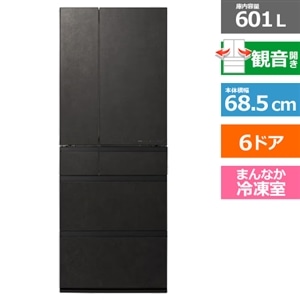 Panasonic（パナソニック） 6ドア冷蔵庫 WXタイプ｜NR-F60WX3-K｜[通販 