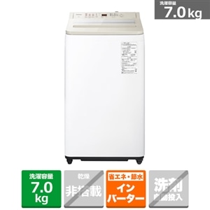Panasonic（パナソニック） 全自動洗濯機｜NA-FA7H6-C｜[通販]ケーズデンキ