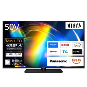 Panasonic�i�p�i�\�j�b�N�j&nbsp;50V�^�@4K�`���[�i�[�����t���e���r�@VIERA�i�r�G���j�iFire  TV�j&nbsp;TV-50W95C