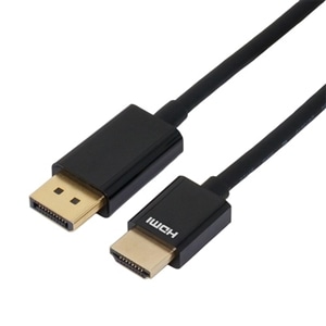 Ainex�i�A�C�l�b�N�X�j&nbsp;���b�`�Ȃ� DisplayPort - HDMI�p�b�V�u�P�[�u�� 2m&nbsp;AMC-DPHDSN20-V
