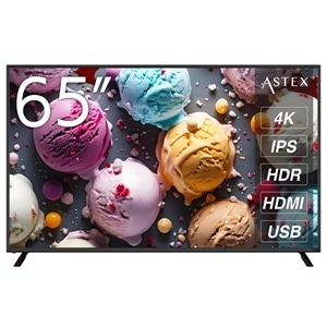 WIS&nbsp;WIS �t�����j�^�[/65�^/4K�i3840×2160�j/IPS�p�l��/HDR�Ή�/HDMI×3/�X�s�[�J�[����&nbsp;AS-M65C