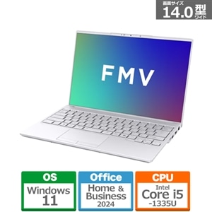富士通 14型ノートパソコン FMV Note U｜FMVU550K3W｜[通販]ケーズデンキ