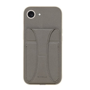 NATURAL design&nbsp;iPhone16e�Ή� �w�ʌ^�P�[�X�iNICOLA�j&nbsp;iP24SP-NIC02