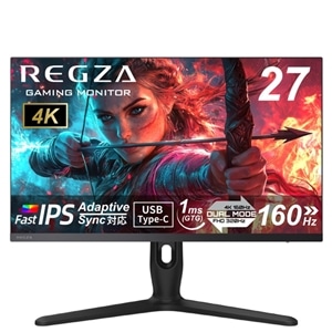 【新品未開封】REGZA ゲーミングモニター 27V型 REGZA（レグザ） 27型ゲーミングモニター｜RM-G277R｜[通販]ケーズデンキ