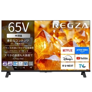 REGZA�i���O�U�j&nbsp;65V�^�@4K�`���[�i�[�����t���e���r�@4K�t�����O�U�@E3 series  E350S&nbsp;65E350S