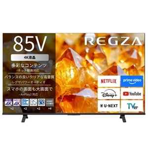 REGZA�i���O�U�j&nbsp;85V�^�@4K�`���[�i�[�����t���e���r�@4K�t�����O�U�@E3 series  E350S&nbsp;85E350S