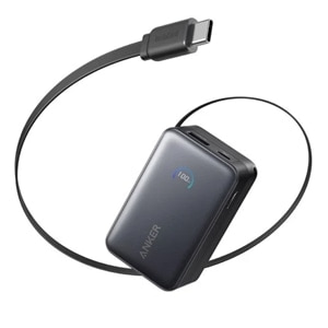 ANKER Anker Nano Power Bank (10000mAh, 45W, 巻取り式 USB-C