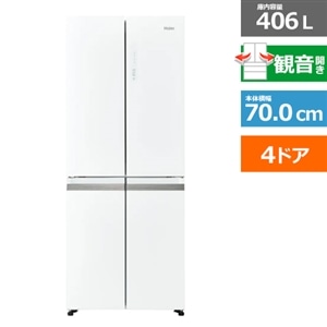 Haier（ハイアール） 4ドア冷凍冷蔵庫 CORU Lite｜JR-GX41A(W)｜[通販]ケーズデンキ