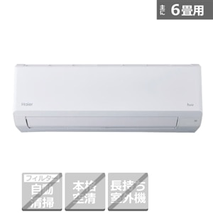 Haier�i�n�C�A�[���j&nbsp;�G�A�R���@2.2kw�@CB�V���[�Y�@�x�[�V�b�N���f��&nbsp;JAA-CB226AK(W)