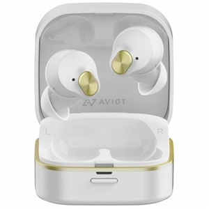 AVIOT TE-Q3-WH イヤホン【ワイヤレス(左右分離)/Bluetooth/マイク対応/アクティブノイズキャンセリング搭載/パールホワイト】  | ノジマオンライン