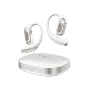 SHOKZ ワイヤレスイヤホン シルバー SHOKZ Open Fit 2+True Wireless Bluetooth Earbuds Gray T921-ST-GY