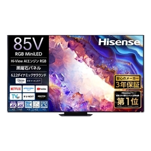 �n�C�Z���X�E�W���p��&nbsp;85V�^�@4K�`���[�i�[�����t���e���r�@RGB MiniLED�@RGB UXS�V���[�Y&nbsp;RGB 85UXS