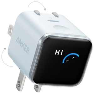 ANKER&nbsp;USB�}���[�d��@Anker Nano Charger (45W, Display, �X�C���O�v���O)&nbsp;A121DN31