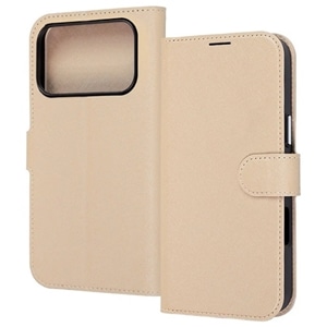 レイアウト iPhone 17 Pro用 手帳型レザーケース｜RT-P53ELC1/BE