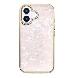 bbbteBA iPhone16Ή@OXVFP[XiGlass Shell Casej UNI-CSIP24M-0GSPN