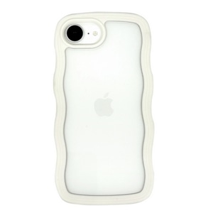 bbbteBA iPhone 16eΉ Wavy Case UNI-CSIP25S-5WCIV