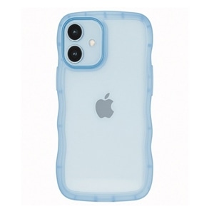 �b�n�b�n��������&nbsp;iPhone 17�Ή� �N���A�Ȃ��˂��˃P�[�X&nbsp;1818-17-BLUE