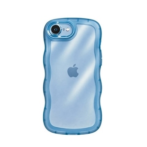�b�n�b�n��������&nbsp;iPhone 17e/16e �Ή� �N���A�Ȃ��˂��˃P�[�X&nbsp;1818-17E16E-BLUE