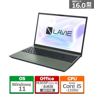 NEC&nbsp;16�^�m�[�g�p�\�R���@LAVIE N16�@PC-N1655LK-B�V���[�Y&nbsp;PC-N1655LKE-B