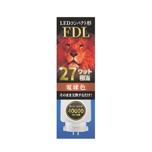 �G�R�f�o�C�X&nbsp;LED�d��&nbsp;EFDL27LED-W