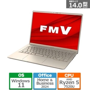 富士通 14型ノートパソコン FMV LIFEBOOK MH55/J3｜FMVM55J3G｜[通販]ケーズデンキ