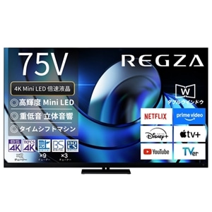 REGZAiOUj 75V^@4K`[i[ter@^CVtg}V4K Mini LEDtOU Z8 series Z875R 75Z875R