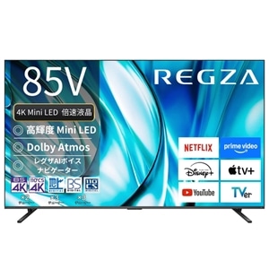 REGZAiOUj 85V^@4K`[i[ter@4K Mini LEDtOU@Z7 series  Z770R 85Z770R