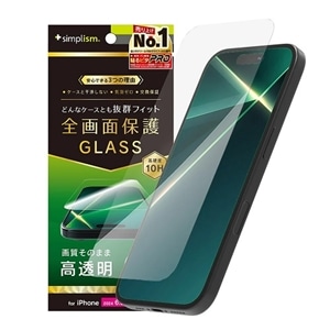 【メーカー直売】の商品をすべて iPhone トリニティ 16 画面保護強化ガラス｜TR ケース用 Max Pro シングルカード